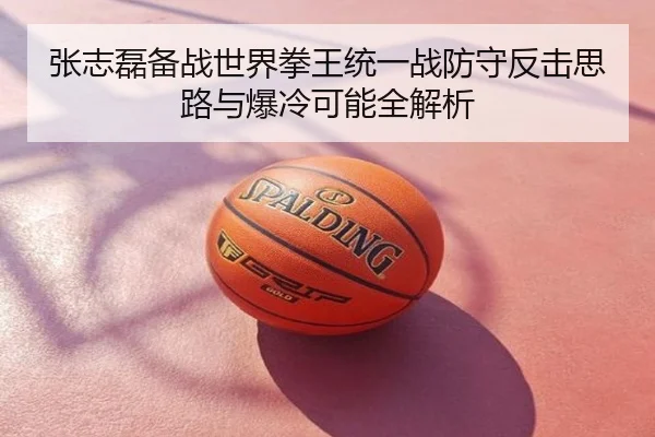张志磊备战世界拳王统一战防守反击思路与爆冷可能全解析